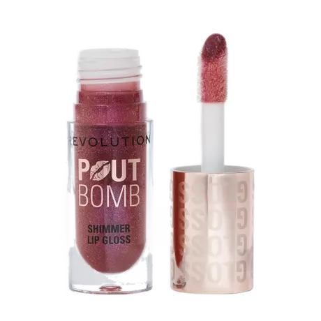 Revolution Pout Bomb Shimmer Gloss Berry Lustre
