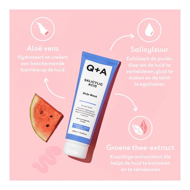 Q+A Salicylic Acid Body Wash 250ML