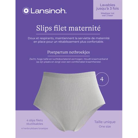 Lansinoh Postpartum Netbroekjes 4 Stuks