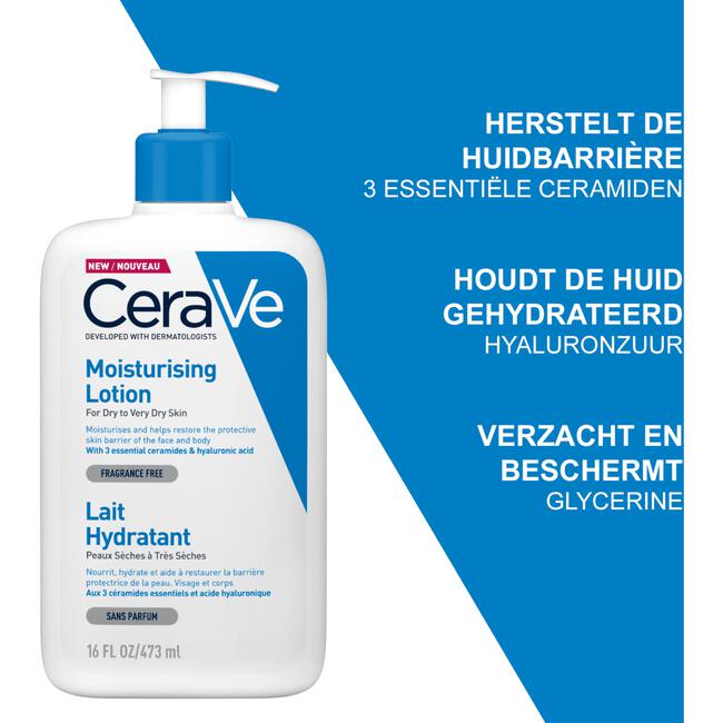 CeraVe Hydraterende Melk 473 ML