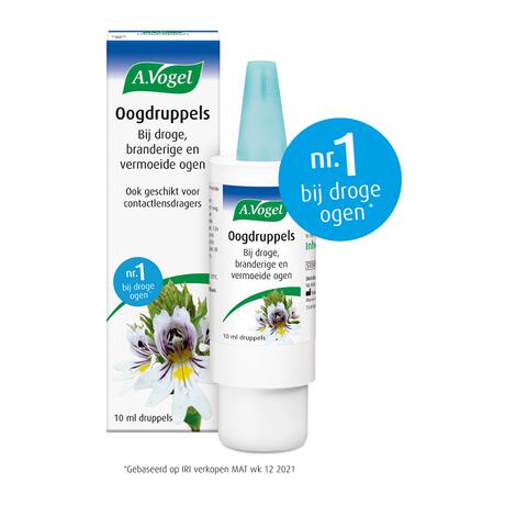 A.Vogel Oogdruppels bij Droge, Branderige of Vermoeide Ogen Druppels 10 ML