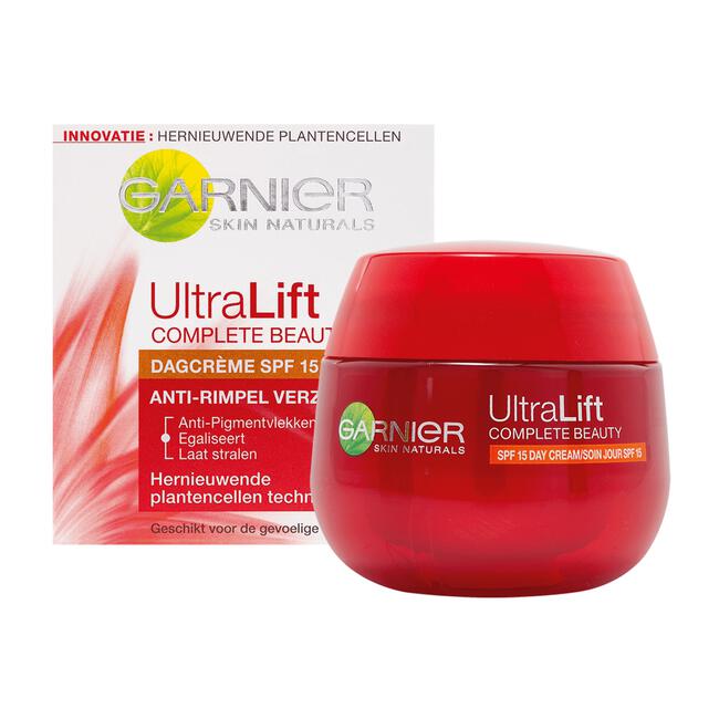 Garnier SkinActive UltraLift Anti-Rimpel Dagcrème SPF15 50 ML