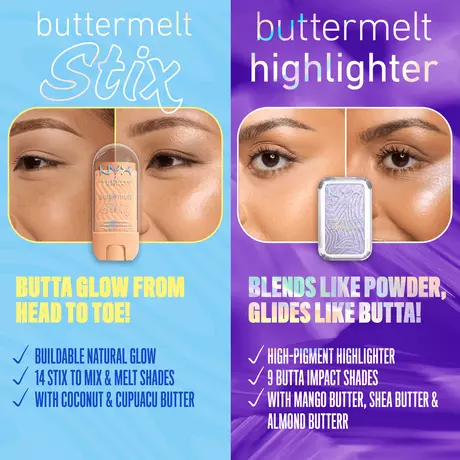 NYX Professional Makeup Buttermelt Glaze Stix 01 Big Melt Energy