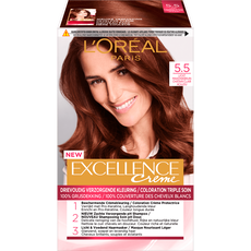 L'Oréal Paris Excellence Crème Verzorgende Crèmekleuring 5.5 Licht Mahoniebruin