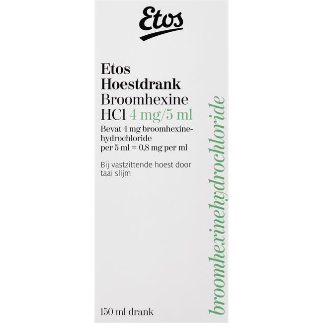 Etos Kind Hoestdrank Broomhexine HCI 4 MG/5 ML