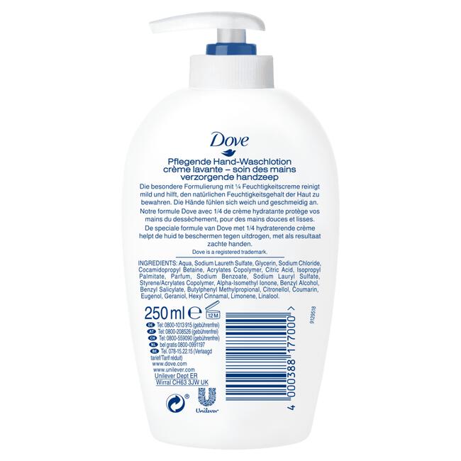 Dove Verzorgende Handzeep 250 ML
