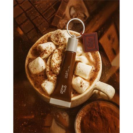 Glow Hub Lip Slip Glossy Lip Oil Hot Chocolate 12Ml