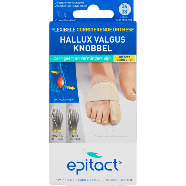 Epitact Hallux Valgus Corrigerende Orthese 36-38