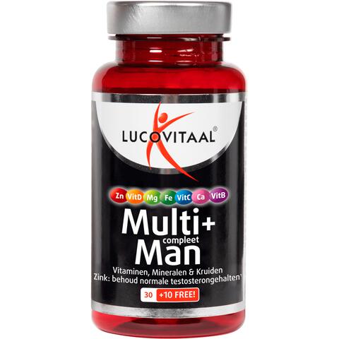 Lucovitaal Multi+ Compleet Man Tabletten 40 Stuks
