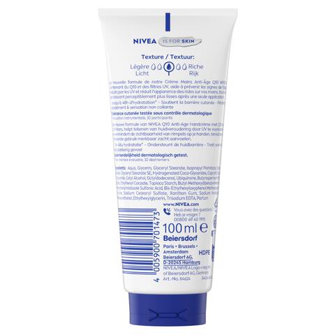 NIVEA Q10 3-in-1 Anti-Age Handcrème 100 ML