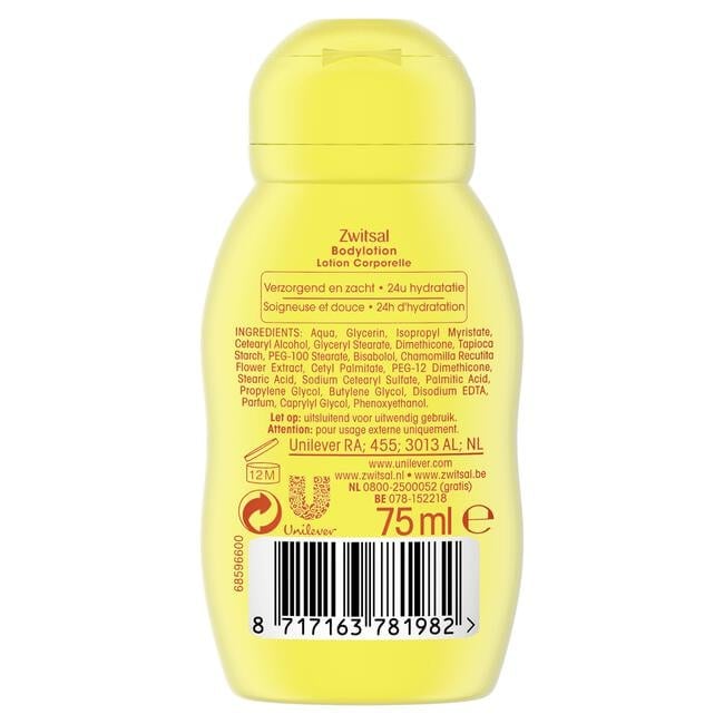 Zwitsal Baby Bodylotion Mini 75 ML