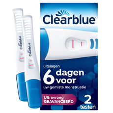 Clearblue Vroege Geavanceerd Detectie Zwangerschapstest 2 Stuks