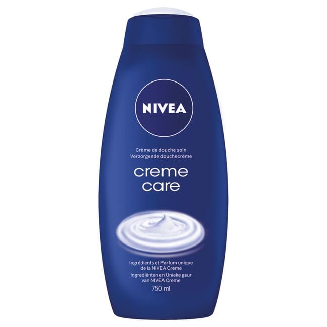 NIVEA Crème Care Bad & Douchecrème 750 ML