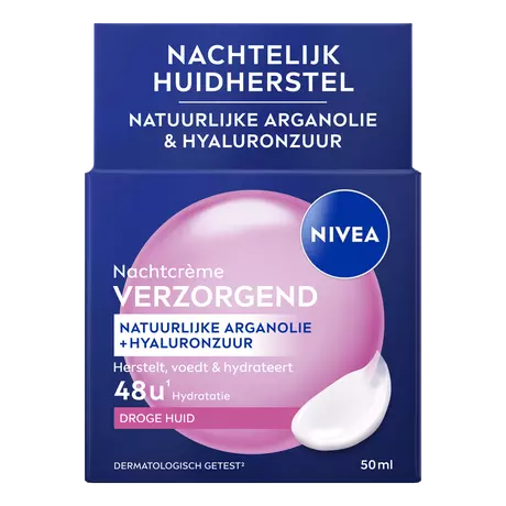 NIVEA Essentials +24h Voedende Nachtcrème 50 ML