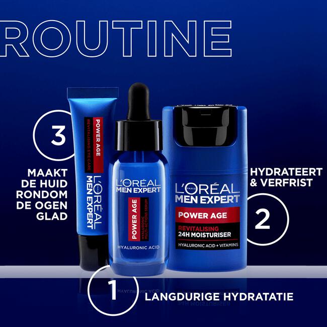 L'Oreal Paris Men Expert Power Age Serum Hyaluronzuur - 30 ML