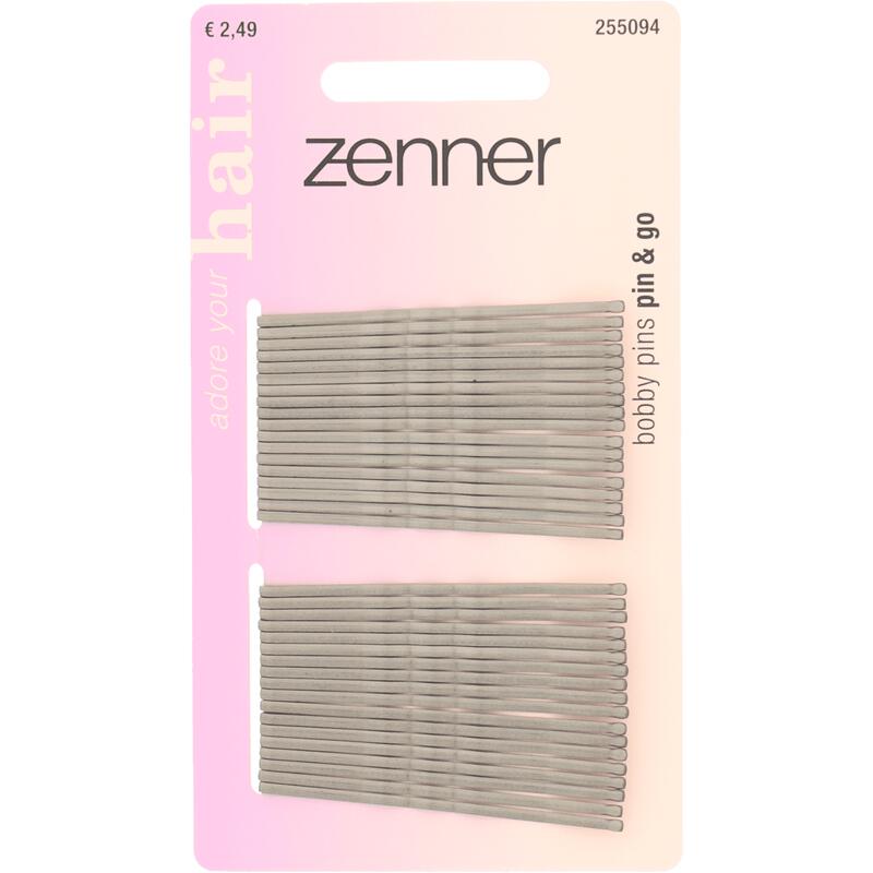 Zenner Haarschuifje Grijs 5 CM 36x