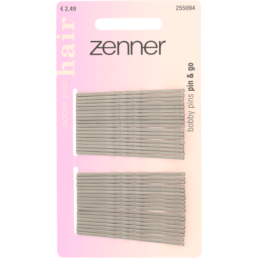 Zenner Haarschuifje Grijs 5 CM 36x