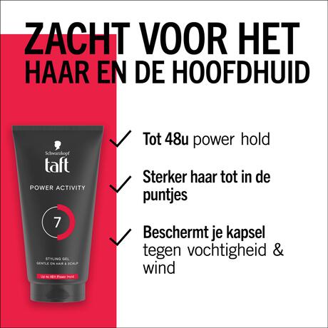 Taft Styling Power Activity Gel 150 ML