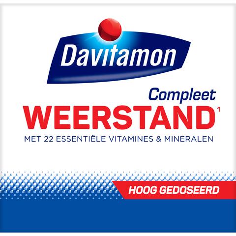 Davitamon Compleet Weerstand Forte Met Vitamine  C & D dragees