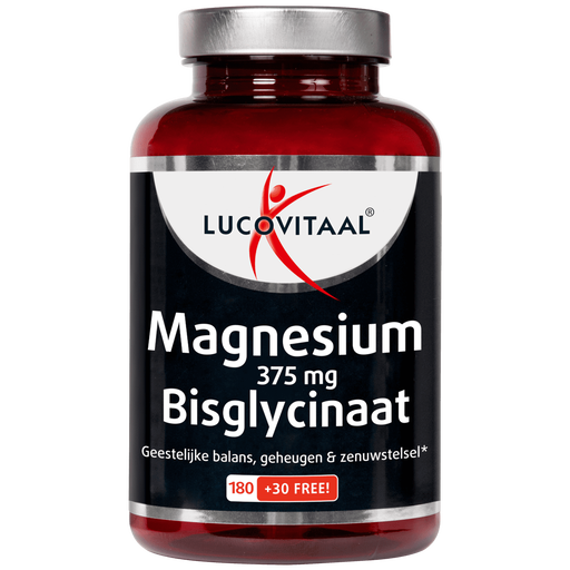 Lucovitaal Magnesium 375 MG Bisglycinaat Tabletten 210 stuks