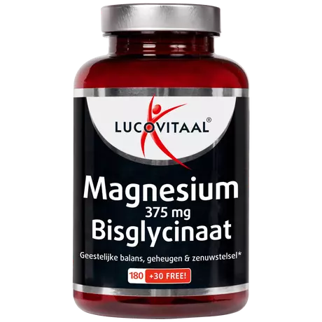 Lucovitaal Magnesium 375 MG Bisglycinaat Tabletten 210 stuks