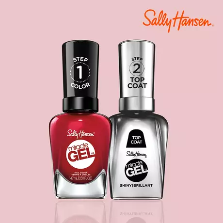 Sally Hansen Miracle Gel Nagellak 680 Rhapsody Red Rood 14,7 ML