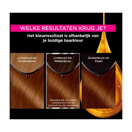 Garnier Olia Permanente Haarverf 5.3 Licht Goudbruin