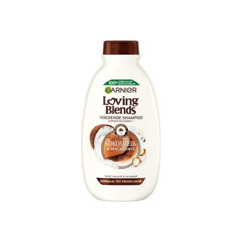 Garnier Loving Blends Kokosmelk & Macadamia Shampoo 300 ML