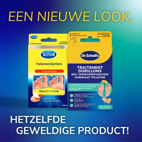 Dr.Scholl's Eelt Verwijderpleisters 4 stuks