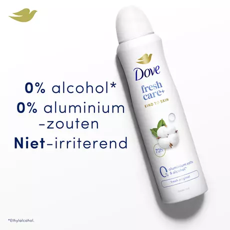 Dove Original 0% Deodorant Spray 150 ML