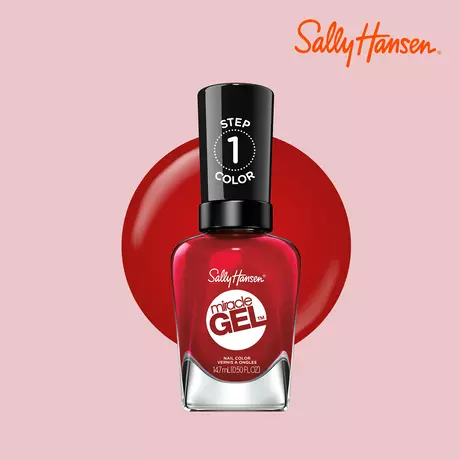 Sally Hansen Miracle Gel Nagellak 680 Rhapsody Red Rood 14,7 ML