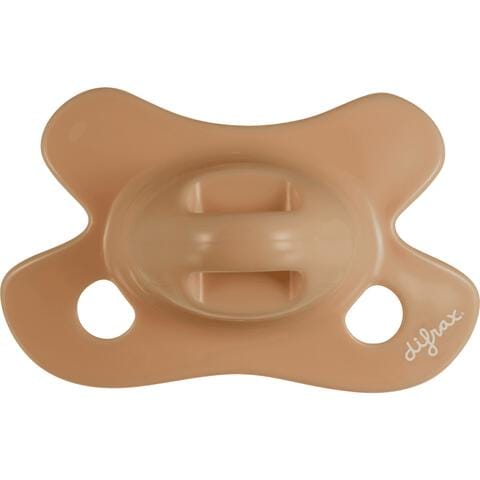 Difrax Fopspeen Natural Newborn Uni Caramel