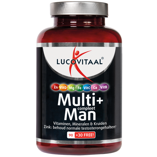 Lucovitaal Multi+ Compleet Man Tabletten 120 stuks