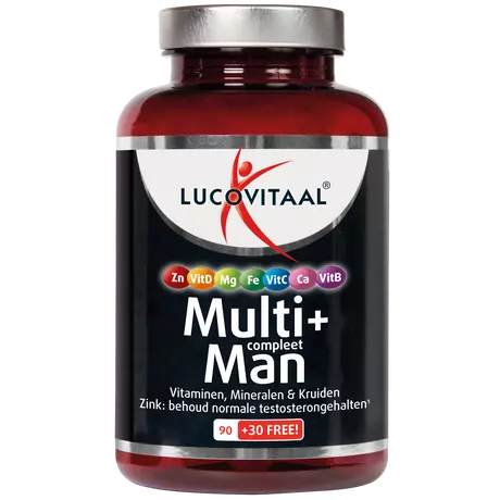 Lucovitaal Multi+ Compleet Man Tabletten 120 stuks