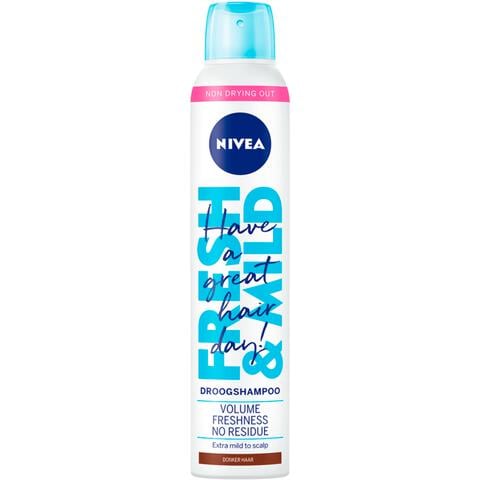 NIVEA Fresh Revive 3-In-1 Droogshampoo Voor Donker Haar 200 ML