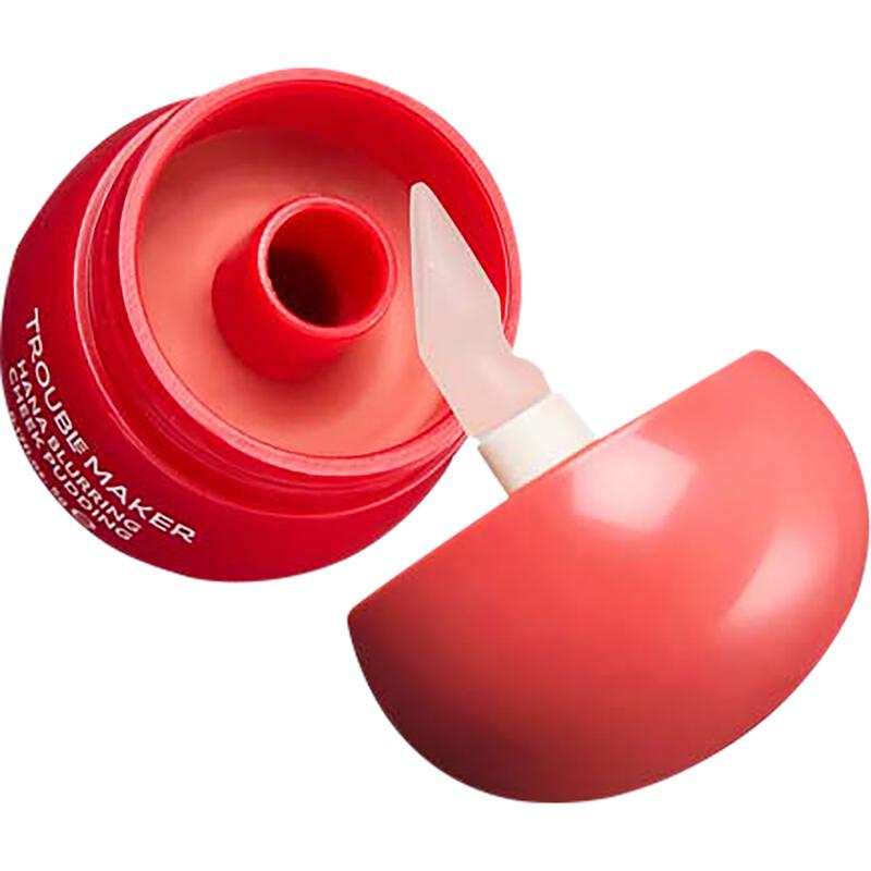Trouble Maker Little Pudding Blurring Lip + Cheek Mousse Kimmi Coral Pink
