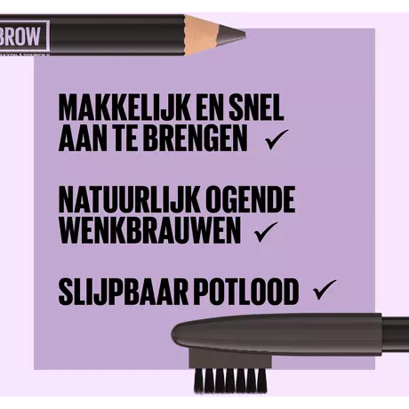 Maybelline New York Express Brow Shaping Pencil 03 Soft Brown