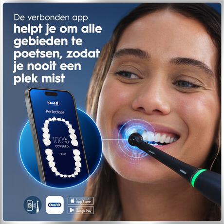 Oral-B iO 6N Zwart Elektrische Tandenborstel