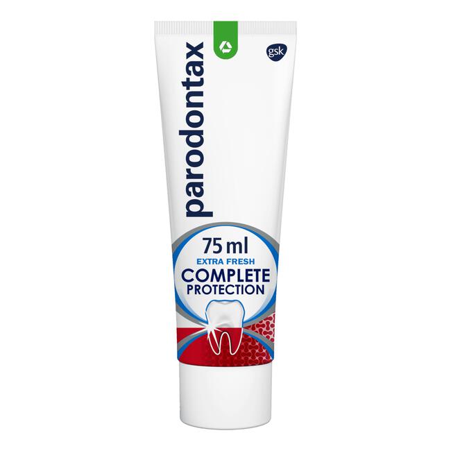 Parodontax Complete Protection Extra Fresh Dagelijkse Tandpasta Tegen Bloedend Tandvlees 75 ML