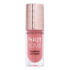 Revolution Pout Bomb Plumping Gloss Kiss Nude