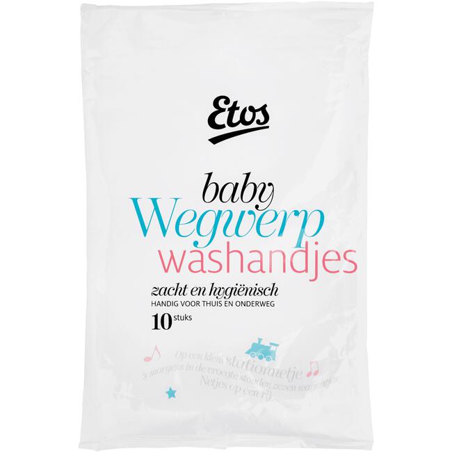 Etos Baby & Kids Wegwerpwashandjes 10 stuks