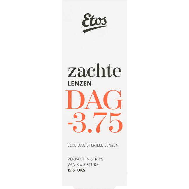 Etos Zachte Daglenzen 3 75 15 Stuks 15 Ea Etos