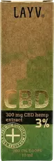Layv Clean + 300 mg Full Spectrum CBD Olie 10 ML