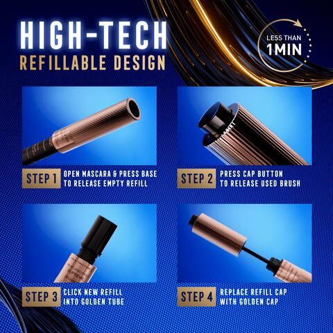 Max Factor False Lash Effect Supreme Recharge Refill 001 Black