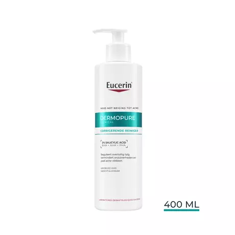 Eucerin DERMOPURE CLINICAL Corrigerende Reinigingsgel Gevoelige Huid 400 ML