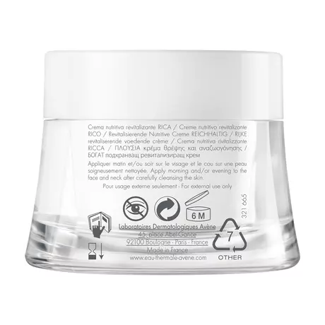 Avène Les Essentiels Voedende Rijke Crème 50 ML