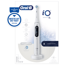 Oral-B iO 8S Wit Elektrische Tandenborstel By Braun