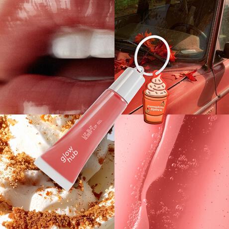 Glow Hub Lip Slip Glossy Lip Oil Pumpkin Spice 12Ml