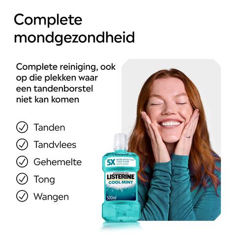 Listerine Coolmint Mondwater 500 ML