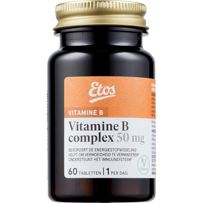 geleider martelen koppeling Etos Vitamine B Complex 50Mg 44 GR | Etos